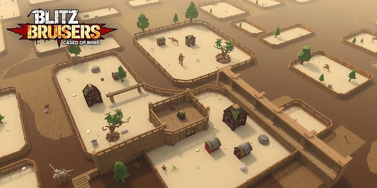 Blitz Bruisers Rural India Map Blitz Bruisers map inspired by Indian rural landscapes