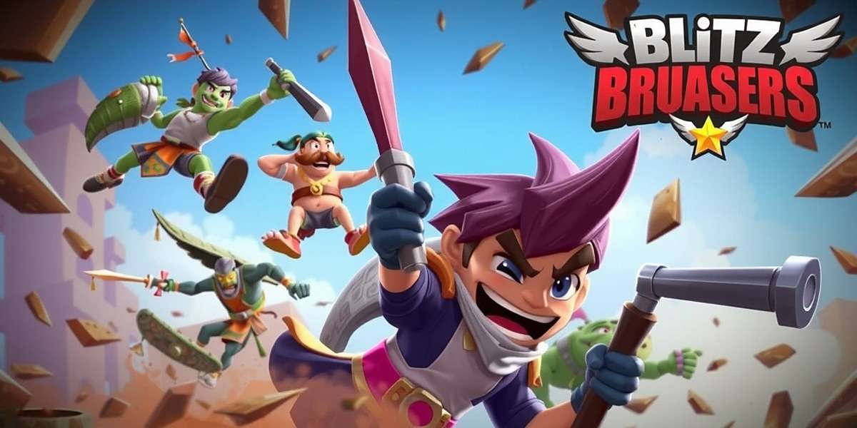 Blitz Bruisers Official Cover Art Blitz Bruisers game cover featuring Indian characters in action